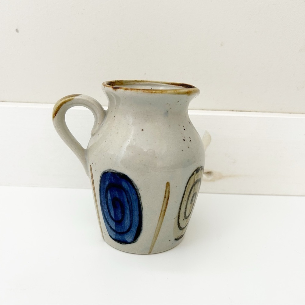 Vintage Japanese Made Nevco Stoneware Creamer/Vase Mid-century Modern